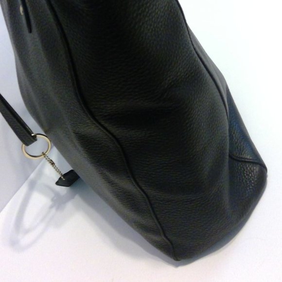 Coach Black Leather Carryall - Picture 6 of 7